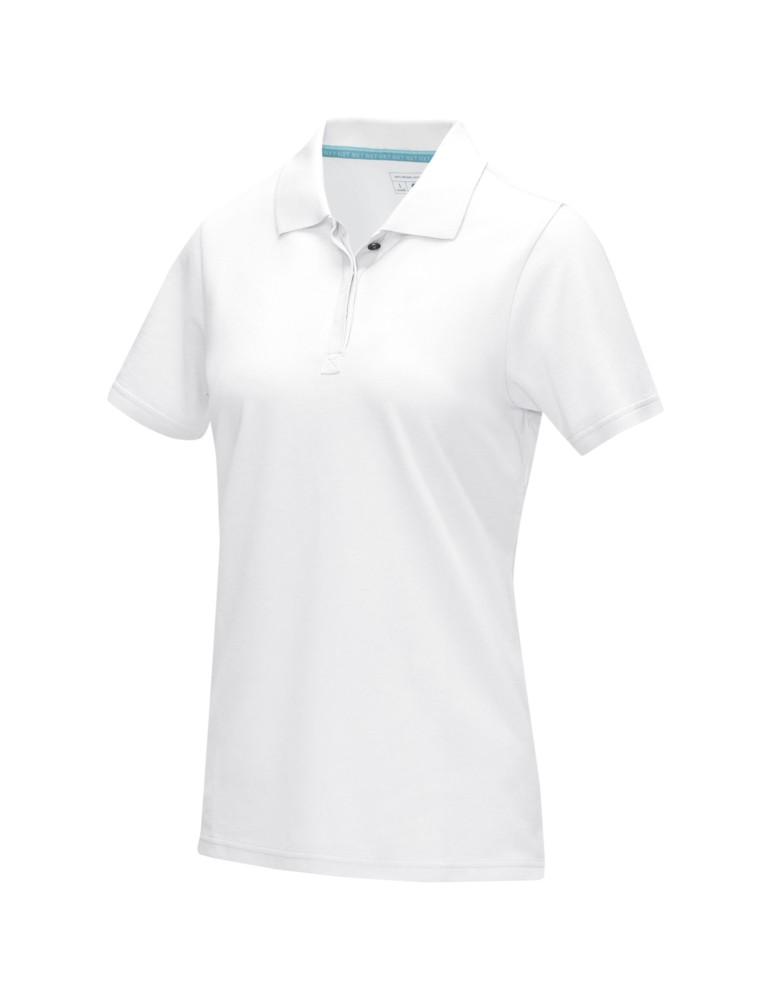 Polo Graphite bio manches courtes femme