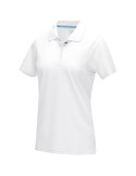 Polo bio femme ajusté en coton, logo entreprise | Graphite
