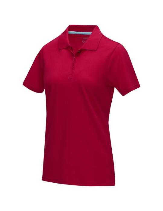 Polo Graphite bio manches courtes femme