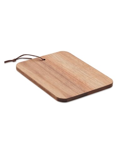 Planche à découper en bois d'acacia Personnalisée SERVIRO - Pas Cher