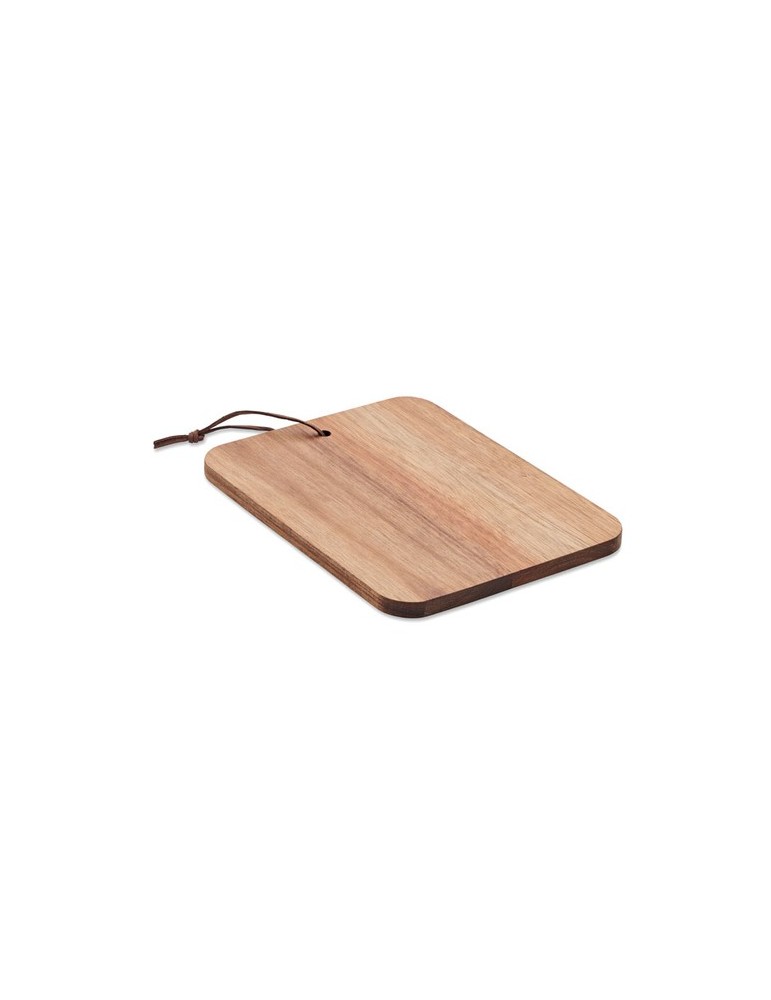 Planche à découper en bois d'acacia Personnalisée SERVIRO - Pas Cher