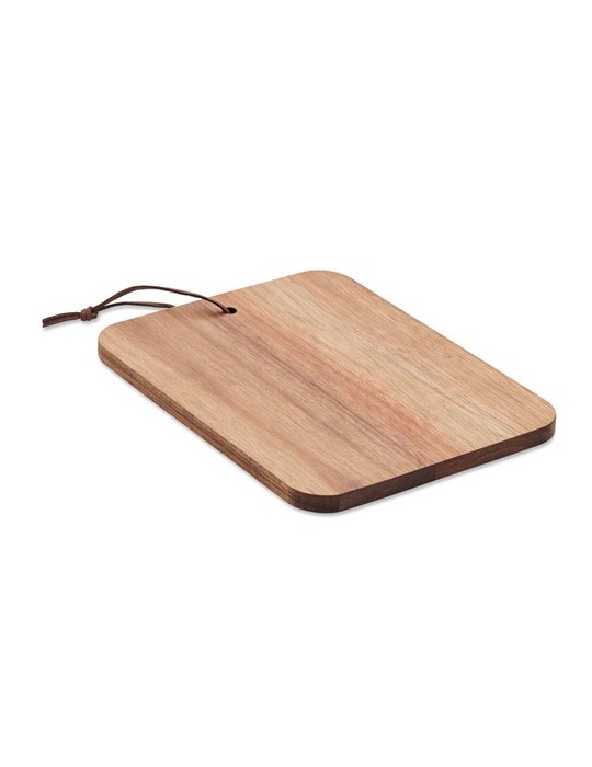 Planche à découper en bois d'acacia Personnalisée SERVIRO - Pas Cher