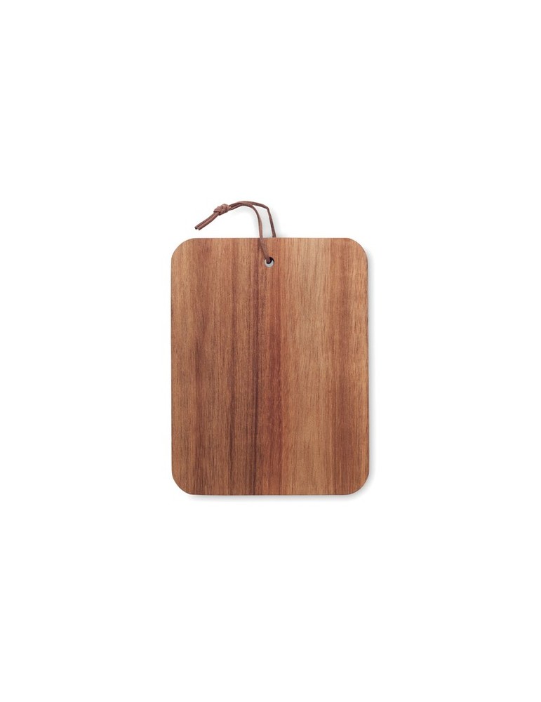 Planche à découper en bois d'acacia Personnalisée SERVIRO - Pas Cher