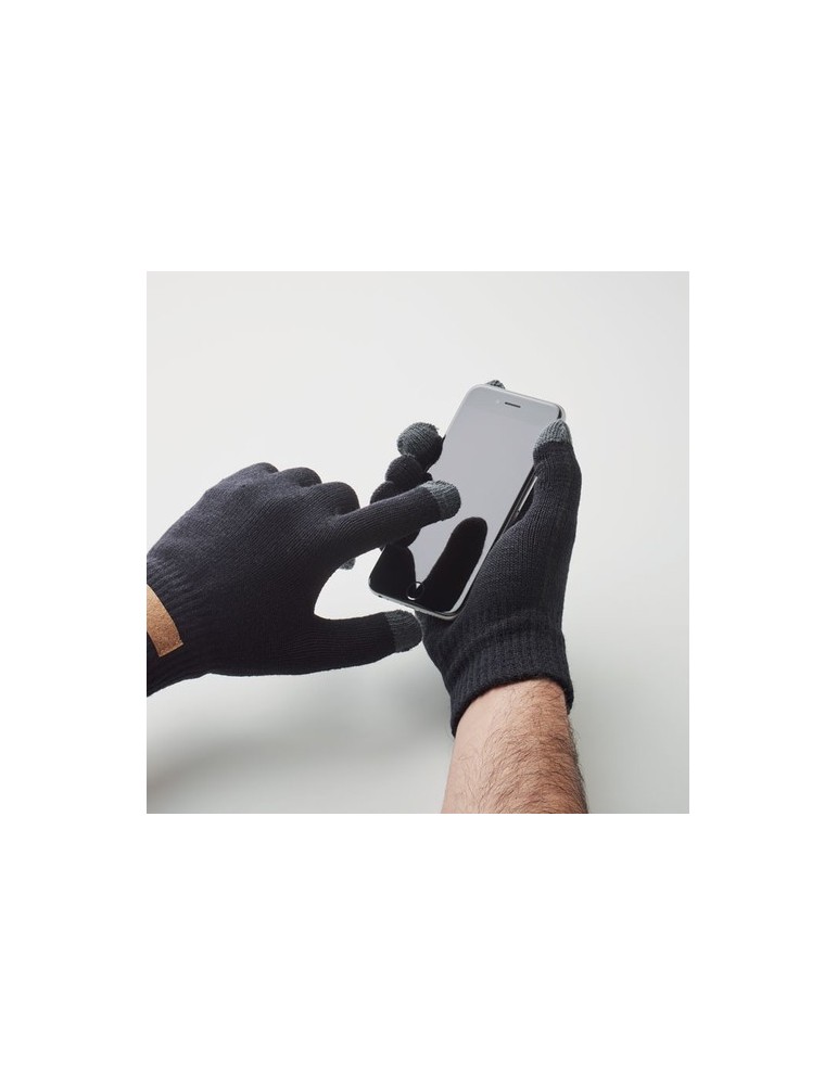 Gants Tactiles RPET - Accessoire Personnalisé Pas Cher