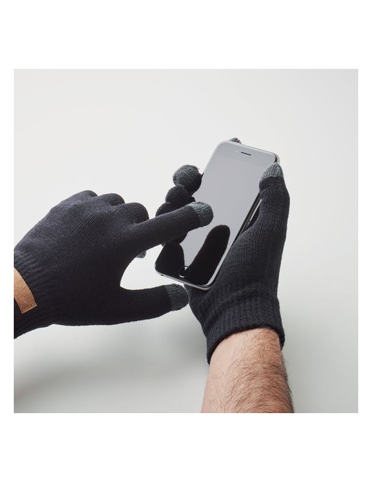 Gants Tactiles RPET - Accessoire Personnalisé Pas Cher