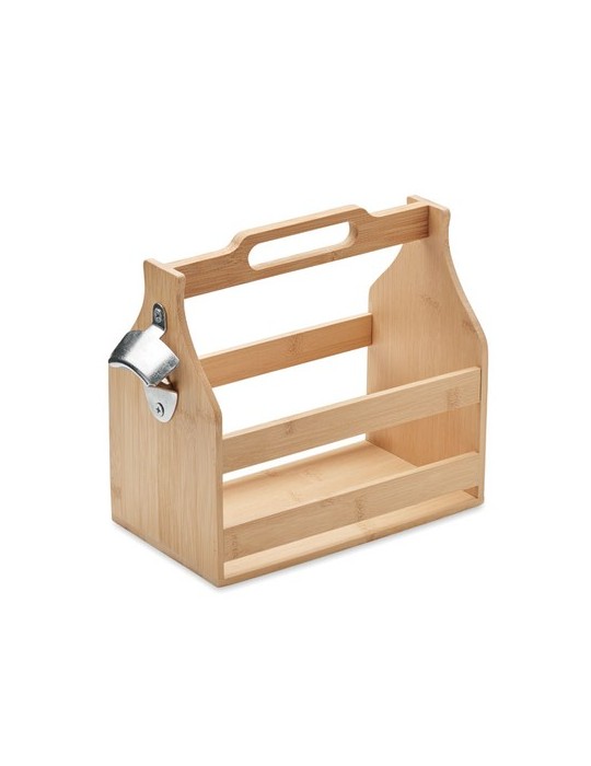 Caisse à Bouteilles en Bambou | Accessoire