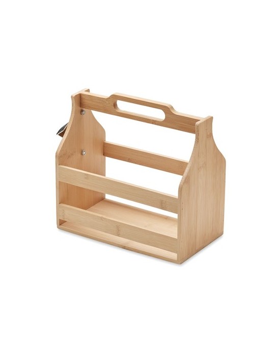 Caisse à Bouteilles en Bambou | Accessoire