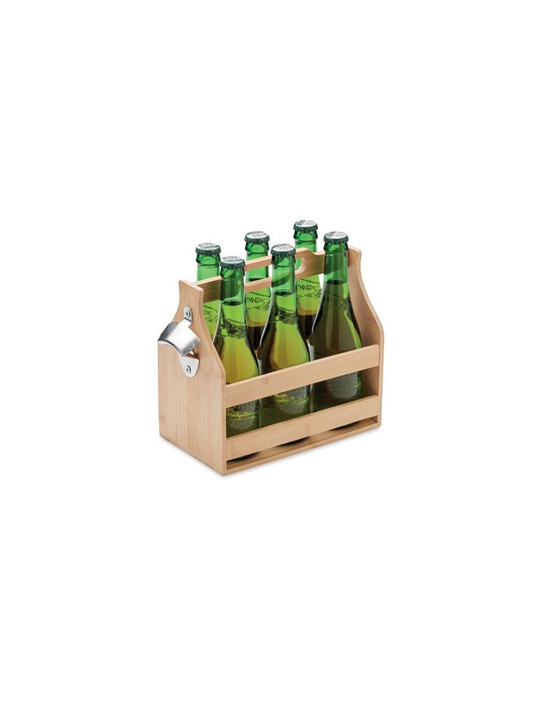 Caisse à Bouteilles en Bambou | Accessoire