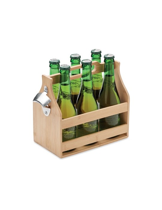 Caisse à Bouteilles en Bambou | Accessoire