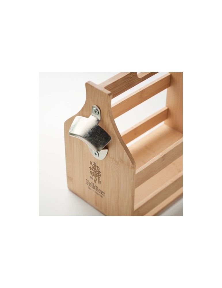 Caisse à Bouteilles en Bambou | Accessoire