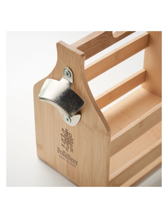 Caisse à Bouteilles en Bambou | Accessoire