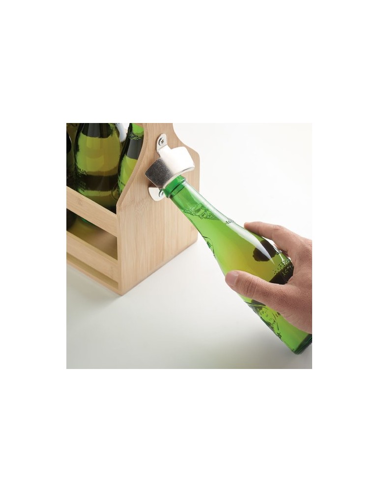 Caisse à Bouteilles en Bambou | Accessoire