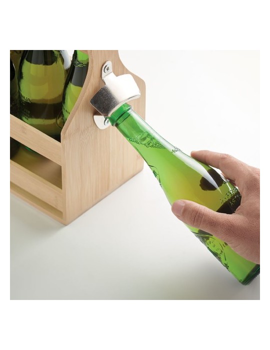 Caisse à Bouteilles en Bambou | Accessoire