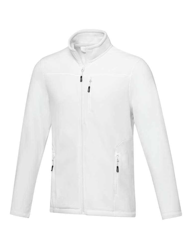 Veste Amber pour homme en polaire recyclée GRS entièrement zippée