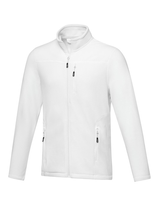 Veste Amber pour homme en polaire recyclée GRS entièrement zippée