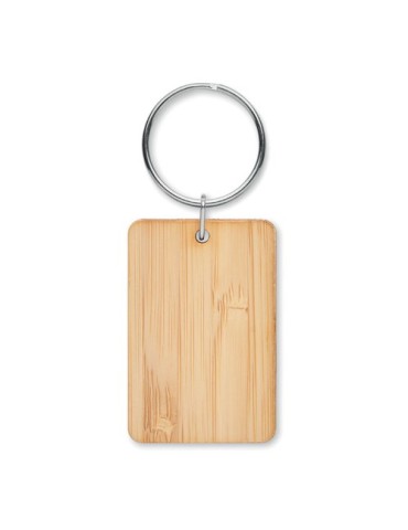 Porte-clés en Bambou Personnalisé ANGLEBOO 2