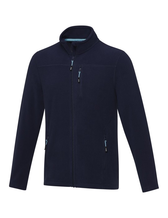 Veste Amber pour homme en polaire recyclée GRS entièrement zippée