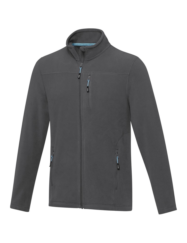Veste Amber pour homme en polaire recyclée GRS entièrement zippée