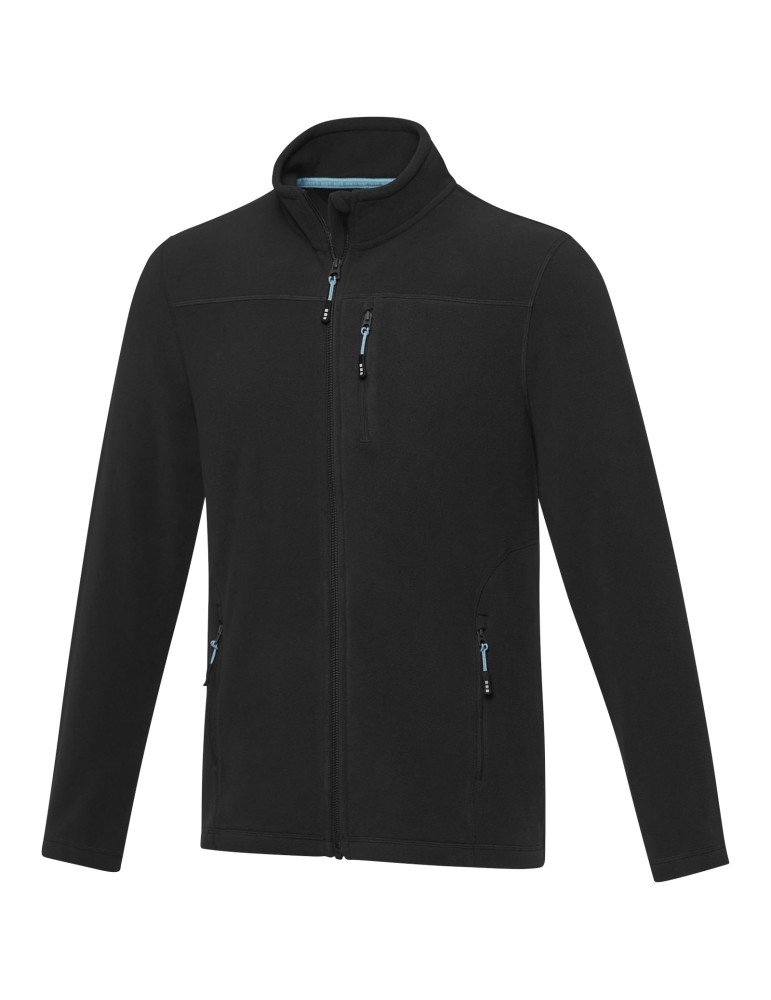 Veste Amber pour homme en polaire recyclée GRS entièrement zippée