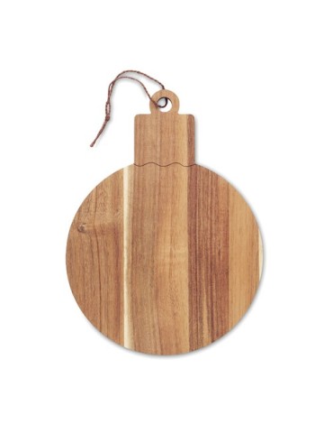 Planche de Service Personnalisée en Acacia pour Cadeau Publicitaire 2