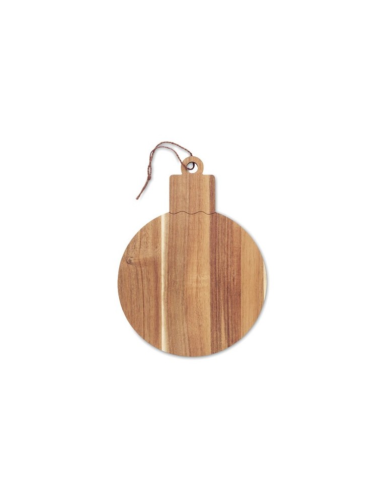Planche de Service Personnalisée en Acacia pour Cadeau Publicitaire