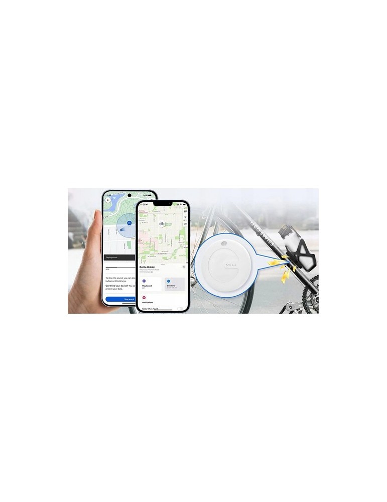 Porte-bouteille pour vélo avec localisateur MiLi DUO