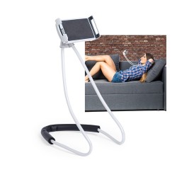 Support Pratique Personnalisé Téléphonique Brenom Couleurs : blanc