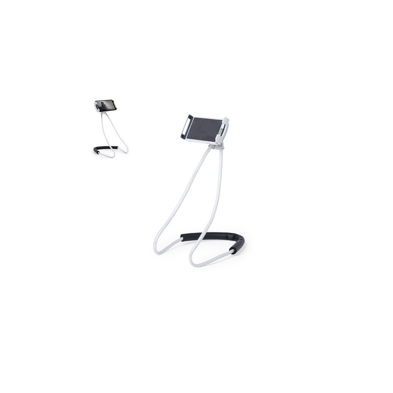 Support Pratique Personnalisé Téléphonique Brenom Couleurs : blanc personnalisable avec votre logo