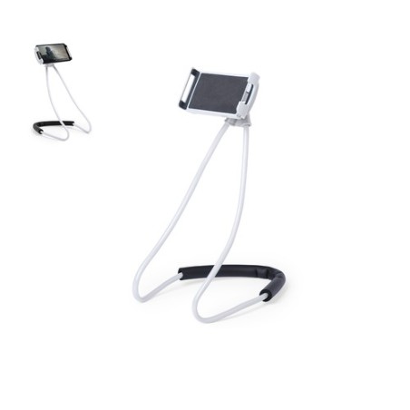 Support Pratique Personnalisé Téléphonique Brenom Couleurs : blanc personnalisable avec votre logo