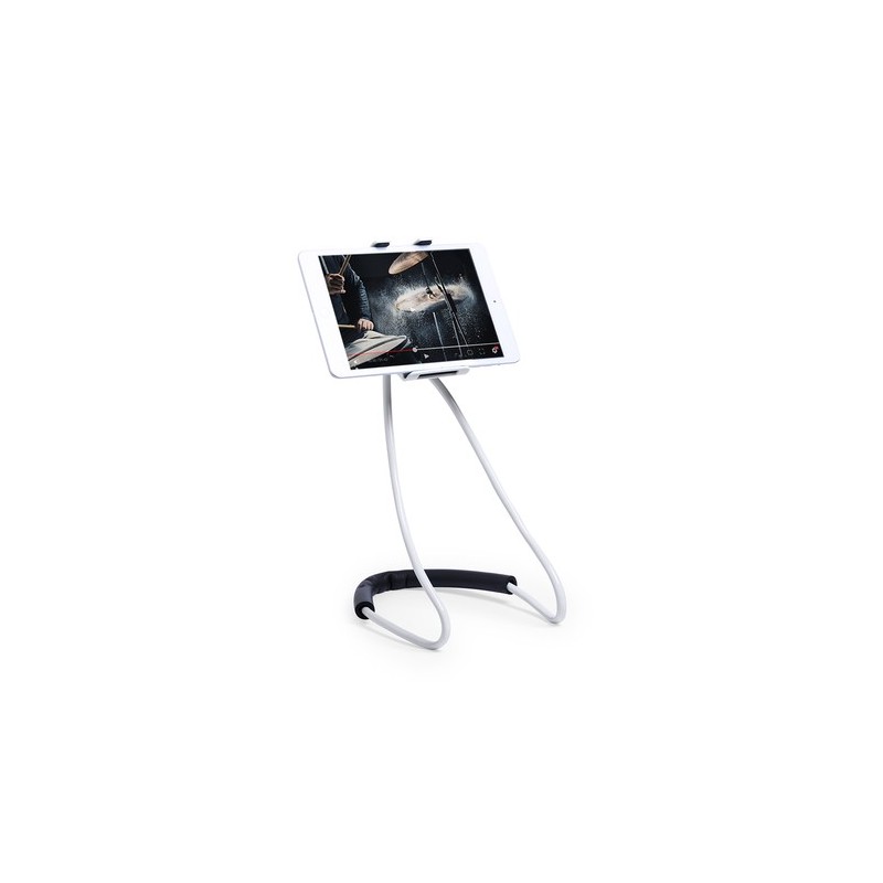 Support Pratique Personnalisé Téléphonique Brenom Couleurs : blanc marquage laser ultra précis
