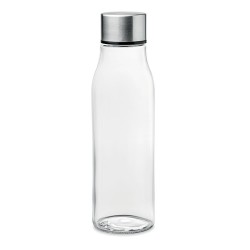 Bouteille en verre  500 ml Cadeau personnalisé VENICE Matières : verre Couleurs : transparent