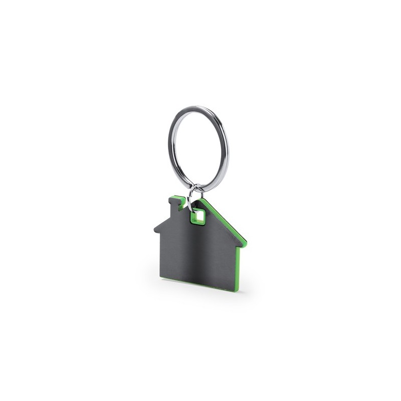 Porte-Clés Personnalisable en Acier Inoxydable Zosin Matières : acier inoxydable Couleurs : vert clair personnalisable avec votr