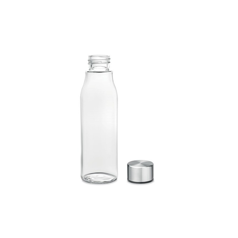 Bouteille en verre  500 ml Cadeau personnalisé VENICE Matières : verre Couleurs : transparent impression haute définition