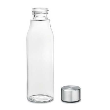 Bouteille en verre  500 ml Cadeau personnalisé VENICE Matières : verre Couleurs : transparent impression haute définition