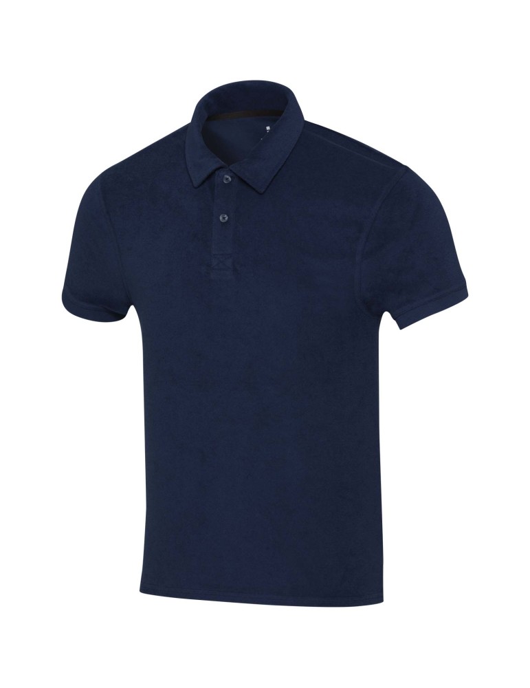 Polo Akoya unisexe en tissu éponge de 230 g/m² recyclé