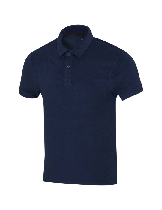 Polo Akoya unisexe en tissu éponge de 230 g/m² recyclé