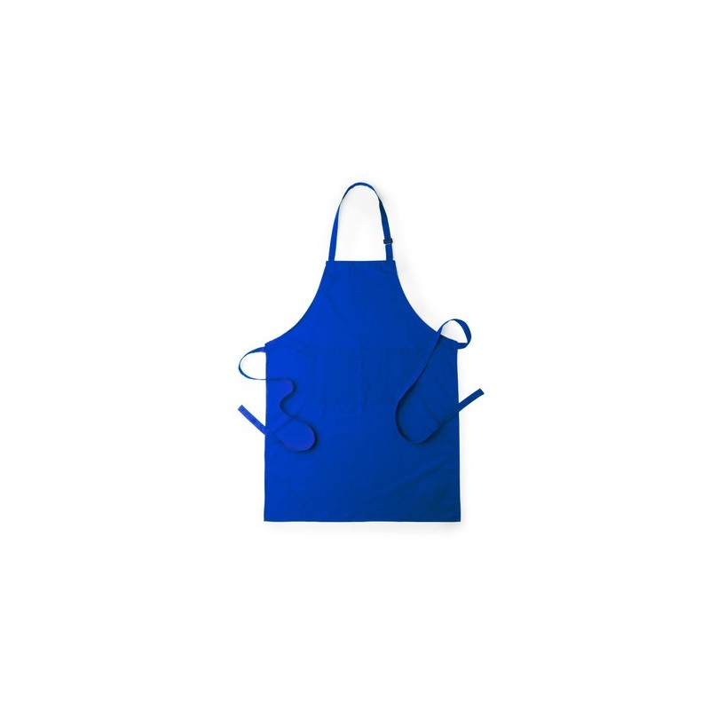 Tablier Personnalisé de Travail Konner Matières : coton Couleurs : bleu marquage laser ultra précis