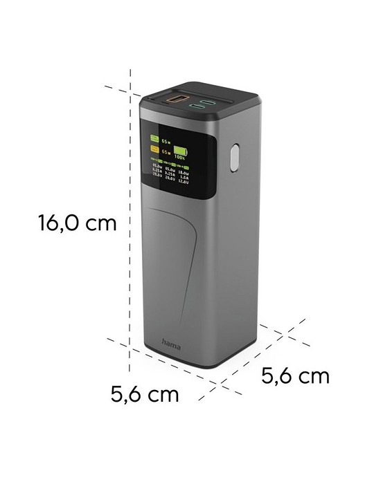 Power Bank 20000 mAh Hama High Power 65W