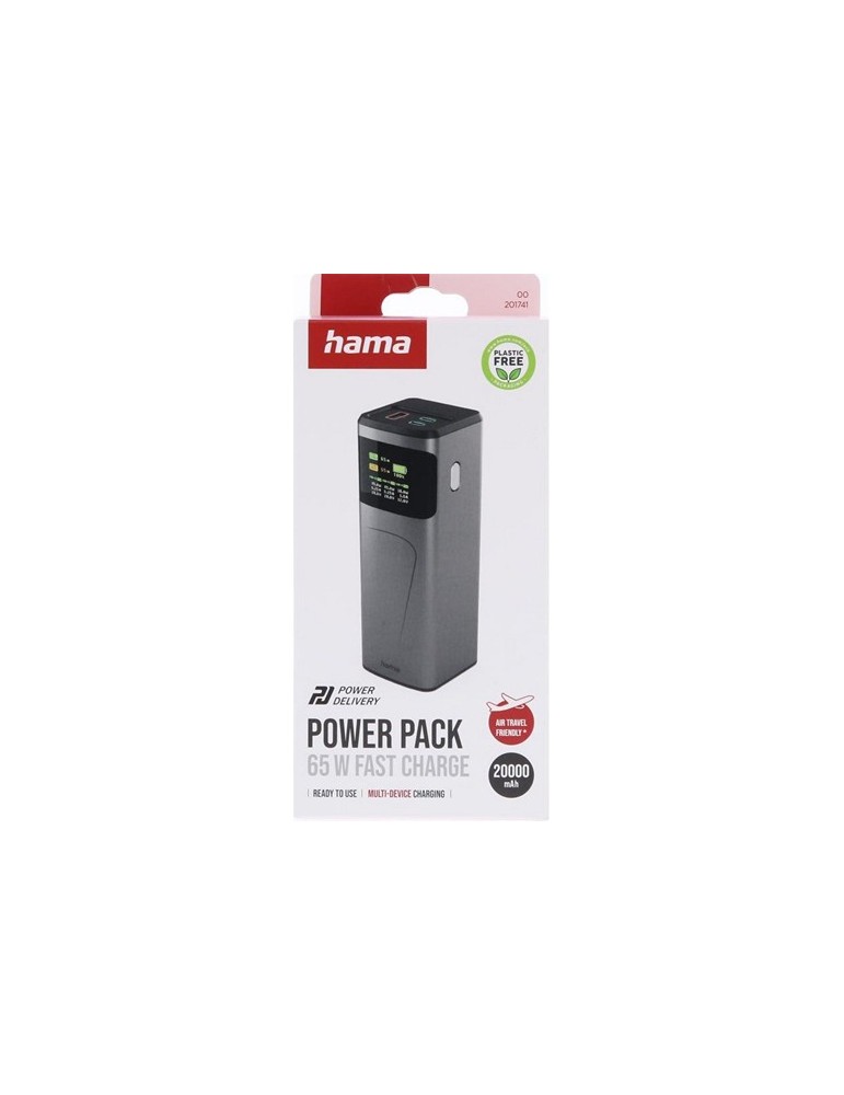 Power Bank 20000 mAh Hama High Power 65W