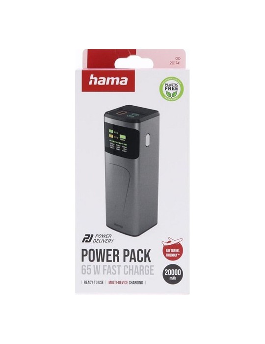 Power Bank 20000 mAh Hama High Power 65W