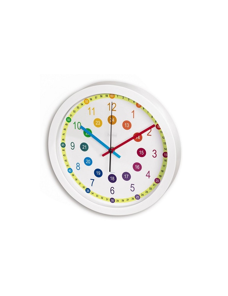 Horloge murale éducative pour enfants Hama