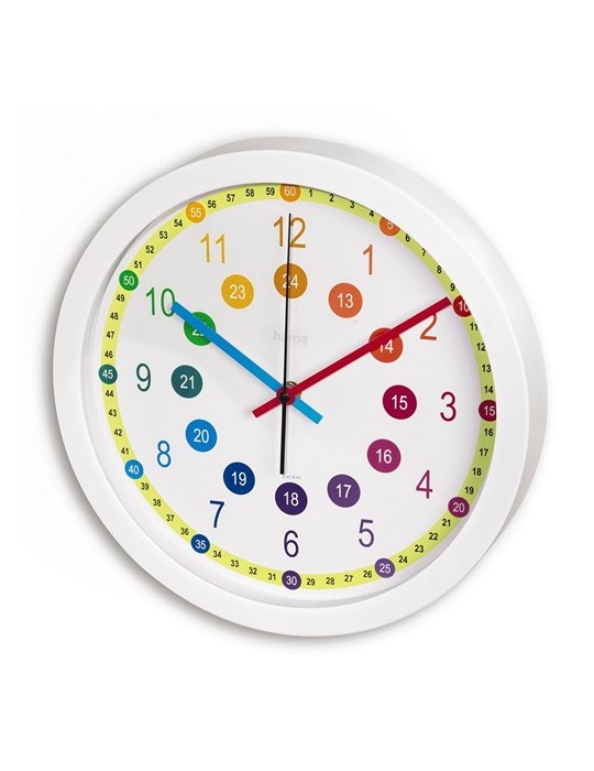 Horloge murale éducative pour enfants Hama