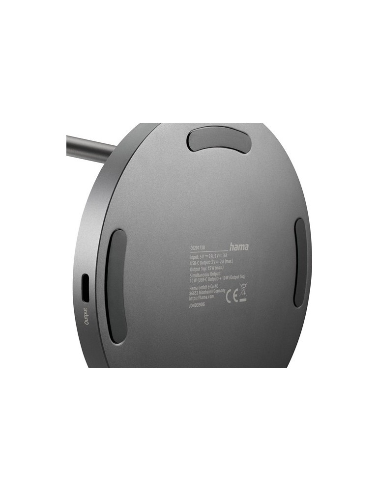 Chargeur sans fil magnétique 2 en 1 15W Hama
