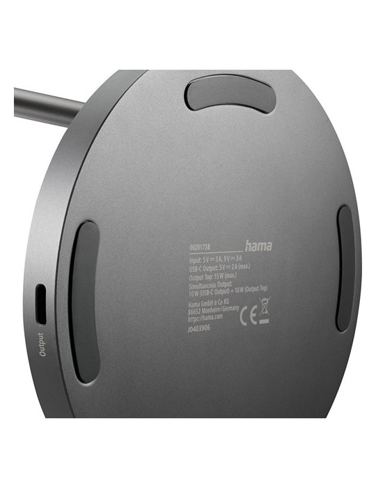 Chargeur sans fil magnétique 2 en 1 15W Hama