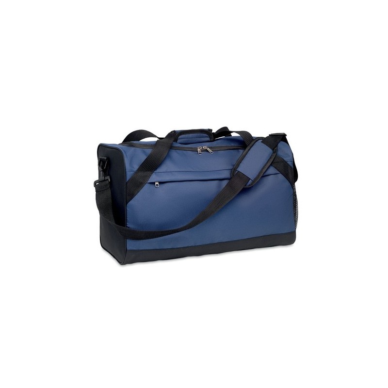 Sac de sport  personnalisé en RPET 600D TERRA + Matières : PET recyclé Couleurs : bleu