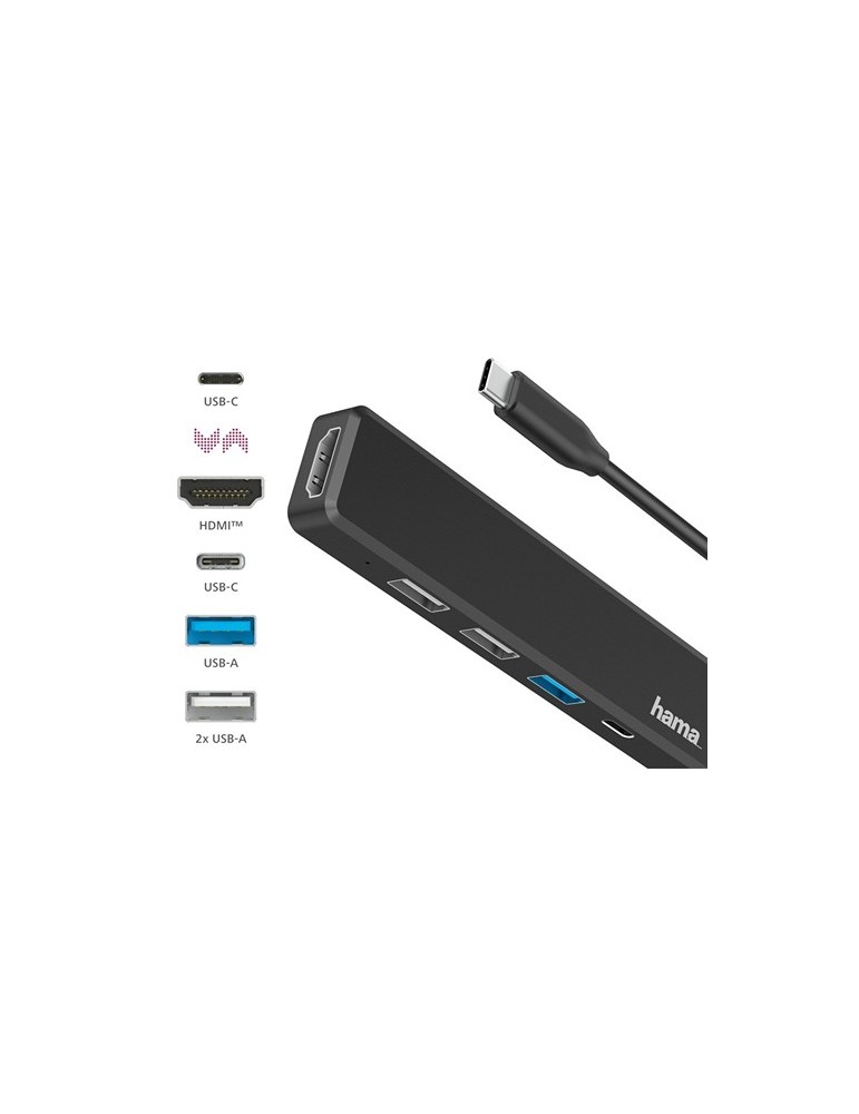 Hub USB, USB-C, HDMI Hama