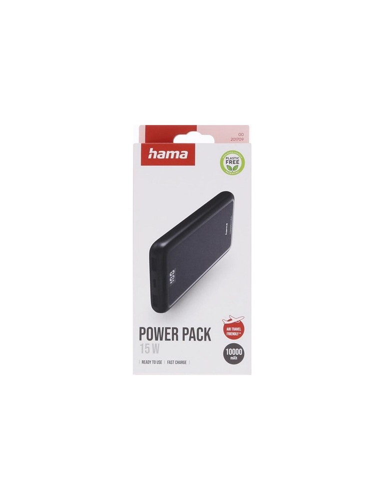 Power Bank 10000 mAh Hama Power Pack Performance
