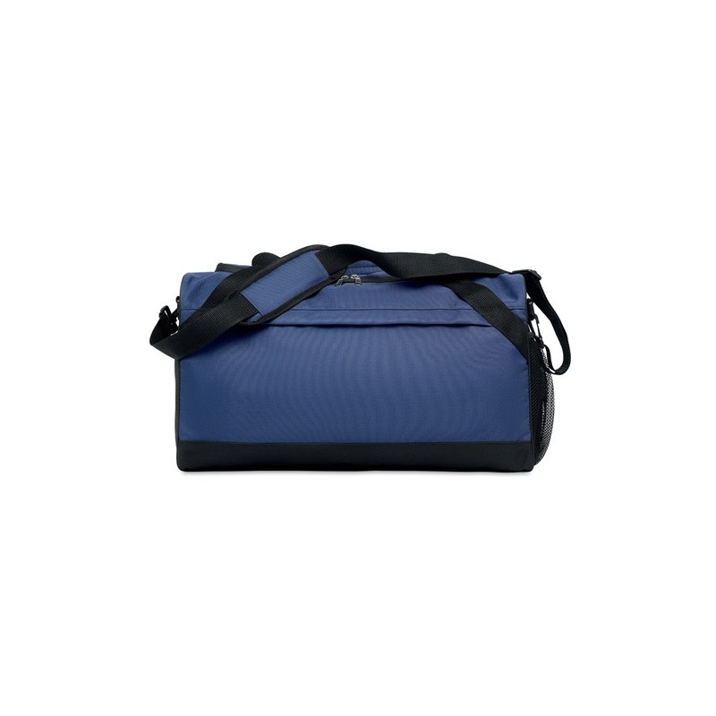 Sac de sport  personnalisé en RPET 600D TERRA + Matières : PET recyclé Couleurs : bleu cadeau entreprise pas cher