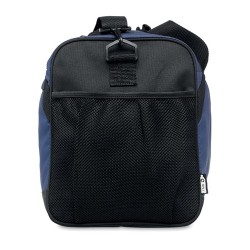 Sac de sport  personnalisé en RPET 600D TERRA + Matières : PET recyclé Couleurs : bleu impression haute définition