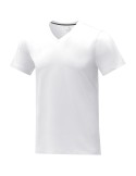 T-shirt homme col V en coton, textile publicitaire | Somoto